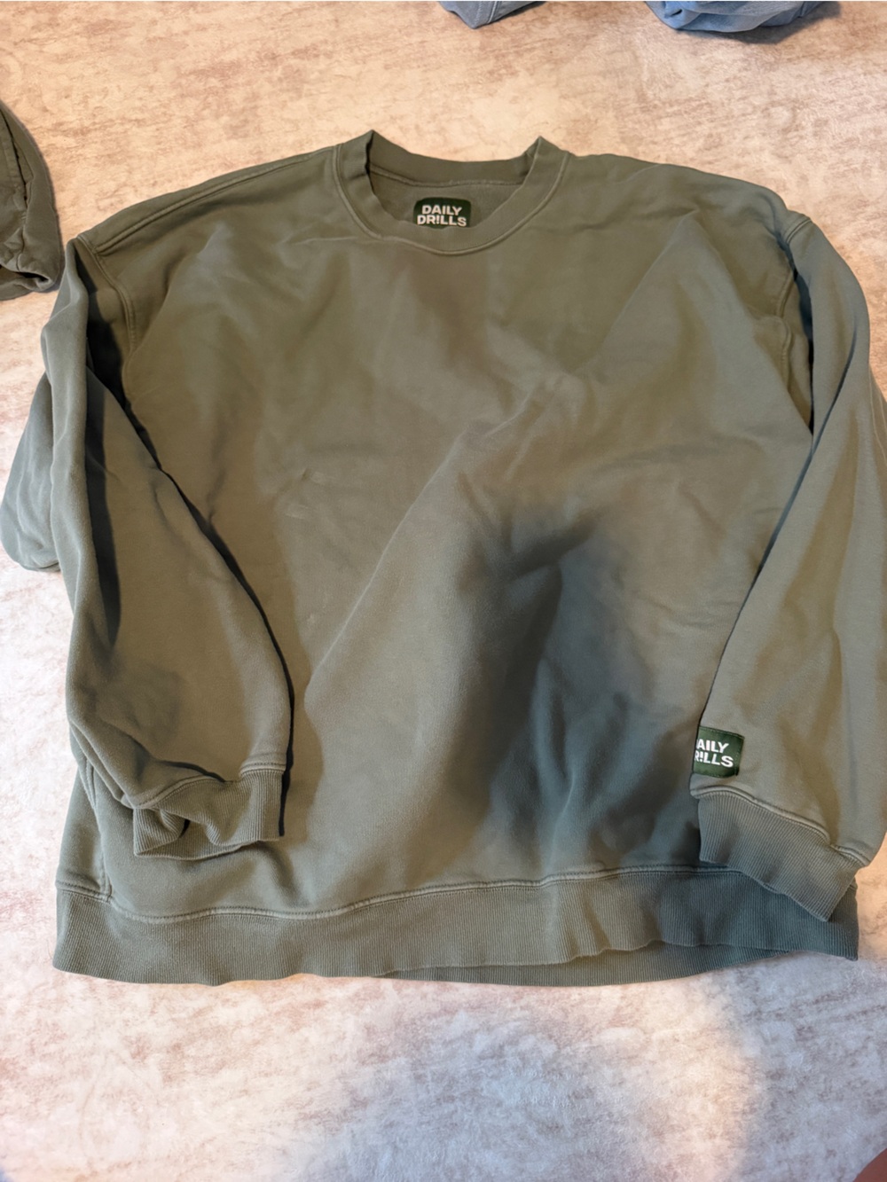 Daily Drills Kids Olive Sweatpants & Joggers - Olive Green